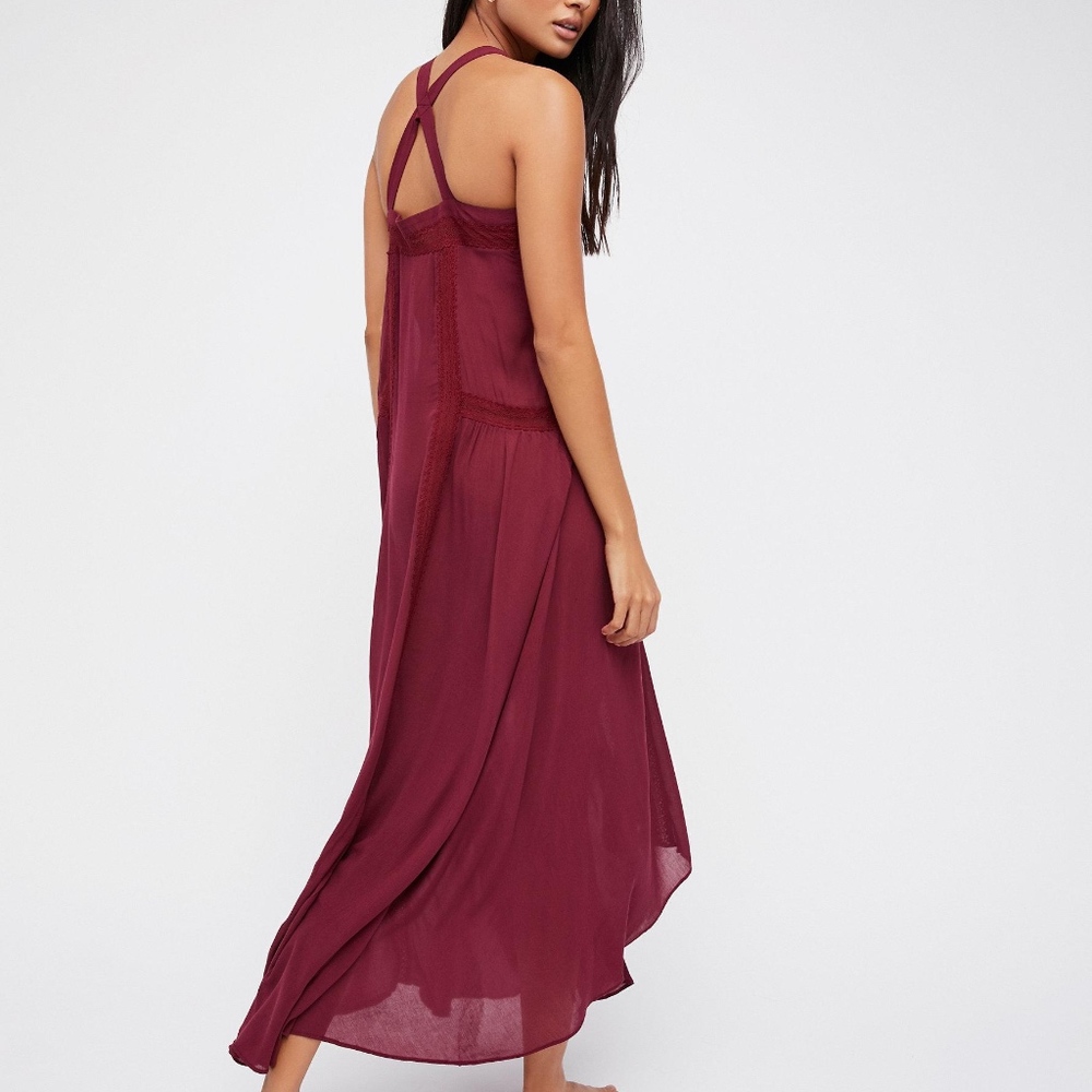 FREE PEOPLE KIMMI MAXI SLIP DRESS - Picture 4 of 5